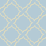 Beach Lattice wallpaper – Wallpaper by Marinette's Colours, Décor Imprimé (view 2/7)