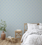 Beach Lattice wallpaper – Wallpaper by Marinette's Colours, Décor Imprimé (view 1/7)