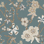 Botanical Art Print Wallpaper Sample