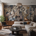 Lunar Silence Self-adhesive Wallpaper