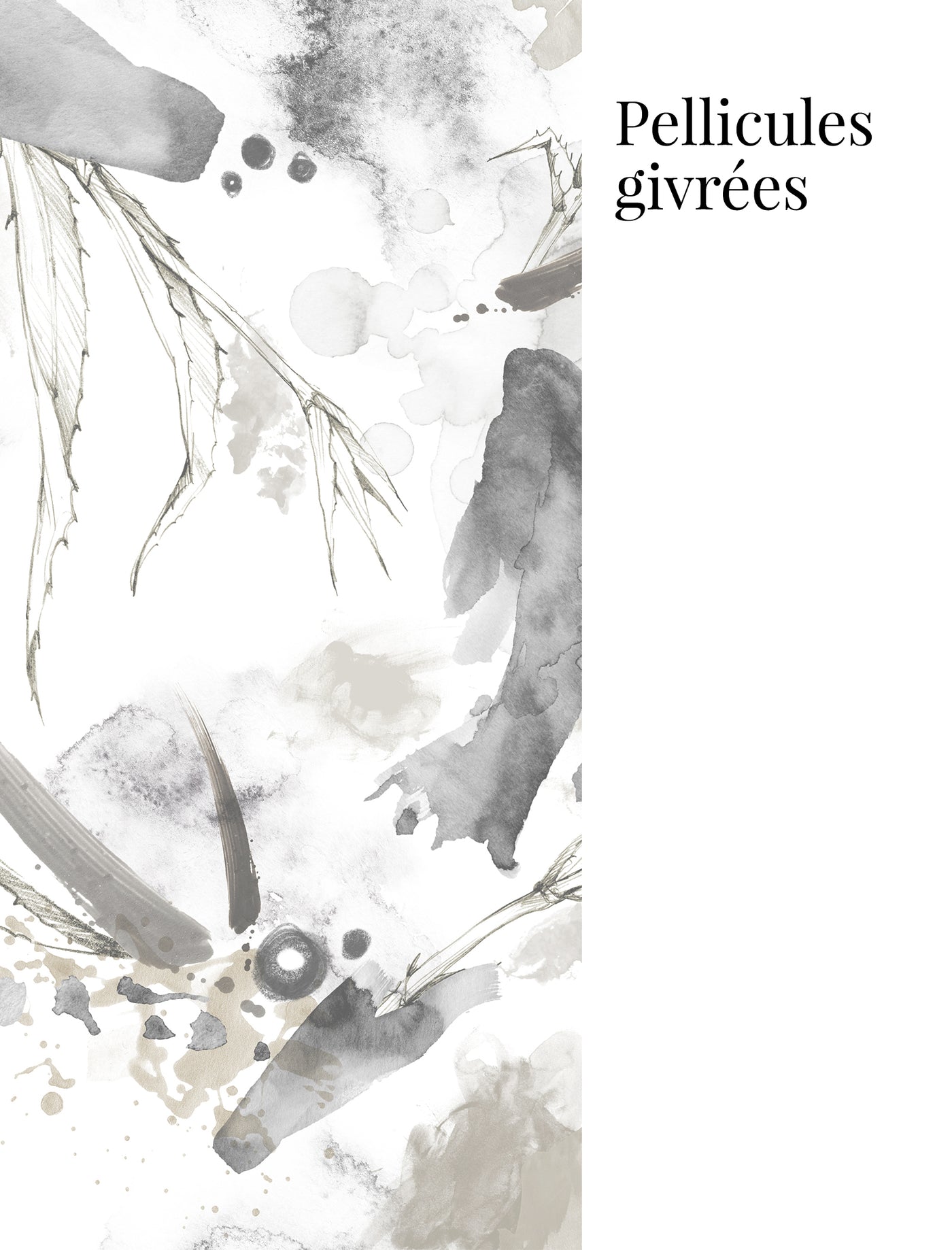 Pellicules givrées