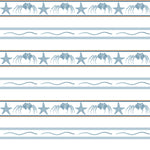 Side Steps to the Sea Wallpaper Sample