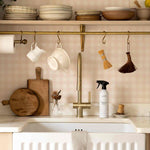 Cozy Gingham Self-adhesive Wallpaper – Mural by Gabrielle De Winter, Décor Imprimé (view 1/11)