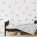 Autocollant mural Catherine - Décor ImpriméAutocollantDécor Imprimé