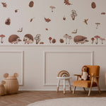 Happy Hedgehog Self-adhesive Wall Decal – Sticker by Kikki Belle, Décor Imprimé (view 1/3)
