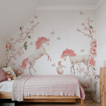 Unique Unicorn Self-adhesive Wall Decal – Sticker by Kikki Belle, Décor Imprimé (view 1/3)
