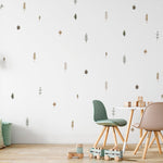 Mattie Self-adhesive Wall Decal – Sticker by Emilie Cliche, Décor Imprimé (view 1/5)