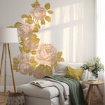 Pic-Nic Roses Self-adhesive Wall Decal – Wall decal by Gabrielle De Winter, Décor Imprimé (view 1/10)