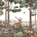 Échantillon de murale autocollante Danse de la forêt - Décor ImpriméÉchantillonsDécor Imprimé