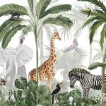 Échantillon de murale autocollante Danse de la jungle - Décor ImpriméÉchantillonsDécor Imprimé