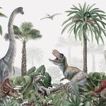 Échantillon de murale autocollante Danse des dinosaures - Décor ImpriméÉchantillonsDécor Imprimé