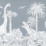 Échantillon de murale autocollante Dinosaure Monochrome - Décor ImpriméÉchantillonsDécor Imprimé