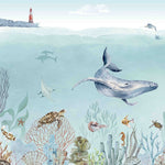 Échantillon de murale autocollante Vie marine secrète - Décor ImpriméÉchantillonsDécor Imprimé