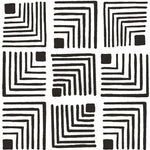 Échantillon de papier peint autocollant Carré Noir - Décor ImpriméÉchantillonsDécor Imprimé