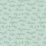 Échantillon de papier peint autocollant Fleurs calligraphiées - Décor ImpriméÉchantillonsDécor Imprimé
