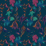 Échantillon de papier peint autocollant Fleurs de nuit - Décor ImpriméÉchantillonsDécor Imprimé