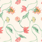 Échantillon de papier peint autocollant Fleurs de vignes - Décor ImpriméÉchantillonsDécor Imprimé