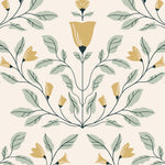 Échantillon de papier peint autocollant Tulipes à l'Ancienne - Décor ImpriméÉchantillonsDécor Imprimé