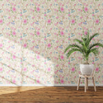 Papier peint autocollant L'envol de la Fée des Bois – Murale par Flora Rose Design, Décor Imprimé (vue 1/4)
