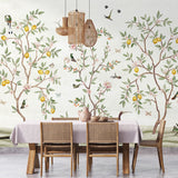 Lemon Tree Chinoiserie Wallpaper