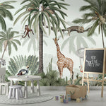 Murale autocollante Danse tropicale - Décor ImpriméMuraleKikki Belle