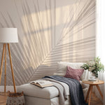 Murale autocollante Feuilles de Palmier Monochromes – Murale par Bloomery Decor, Décor Imprimé (vue 1/4)