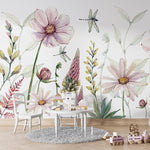 Murale autocollante Fleurs fabuleuses - Décor ImpriméMuraleKikki Belle