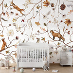 Murale autocollante Forêt ludique - Décor ImpriméMuraleKikki Belle