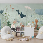 Murale autocollante Forêt sous - marine - Décor ImpriméMuraleOliver Robins