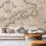 Eastern part of Canada or New France Self-adhesive Wallpaper – Mural by La nature de Chantal, Décor Imprimé (view 1/4)