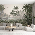 Murale autocollante Paysage léopard - Décor ImpriméMuraleSir Edward