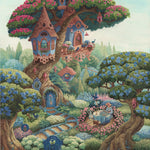 Le chalet de l'oiseau bleu – tuile lisse