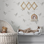 Papier peint autocollant Avions Mignons – Murale par Gabriela Dachin, Décor Imprimé (vue 1/8)
