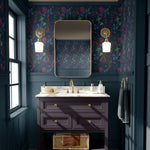 Night Floral Self-adhesive Wallpaper – Mural by Lisa Hawthorne, Décor Imprimé (view 1/8)
