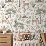 Papier peint autocollant Forêt Fantastique - Décor ImpriméMuraleKikki Belle