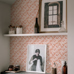 Positive Frangipani Self-adhesive Wallpaper – Mural by Marie Le Moal, Décor Imprimé (view 1/14)