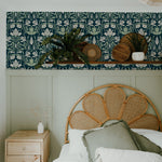 Garden Lily No2 Self-adhesive Wallpaper – Mural by Papillon Patterns, Décor Imprimé (view 1/9)