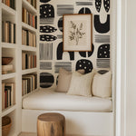 Geo Black Self-adhesive Wallpaper – Mural by Pippa & I, Décor Imprimé (view 1/8)