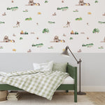 Papier peint autocollant Odette - Décor ImpriméMuraleDécor Imprimé