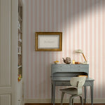 Stripes Blockprint II Self-adhesive Wallpaper – Mural by Marie Le Moal, Décor Imprimé (view 1/16)