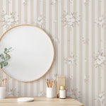 Papier peint autocollant Rayures bouquet – Murale par Mackenzie Nelson, Décor Imprimé (vue 1/8)