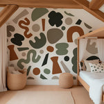 Papier peint autocollant Sarah - Décor ImpriméMuraleDécor Imprimé
