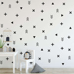 Solde - Autocollant mural Quentin monochrome - Décor ImpriméSoldeDécor Imprimé