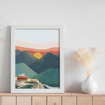 Golden Hour Canvas Print – Canvas fabrics by Les Barbos, Décor Imprimé (view 1/5)