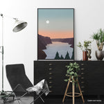 Toile canevas Le Fjord du Saguenay – Toiles canevas par Les Barbos, Décor Imprimé (vue 1/5)