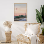 L'île Verte Canvas Print – Canvas fabrics by Les Barbos, Décor Imprimé (view 1/5)