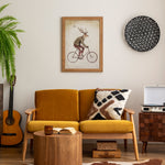 Even A Gentleman Rides Canvas Print – canvas Print by Mike Koubou, Décor Imprimé (view 1/2)