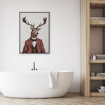 MR. Bucks Canvas Print – canvas Print by Mike Koubou, Décor Imprimé (view 1/2)