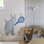 Autocollant mural Björn Rabbit – Autocollant par Marilou Côté, Décor Imprimé (vue 1/3)
