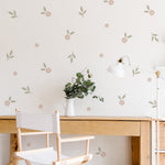 Coralie Self-adhesive Wall Decal – Sticker by Emilie Cliche, Décor Imprimé (view 1/9)